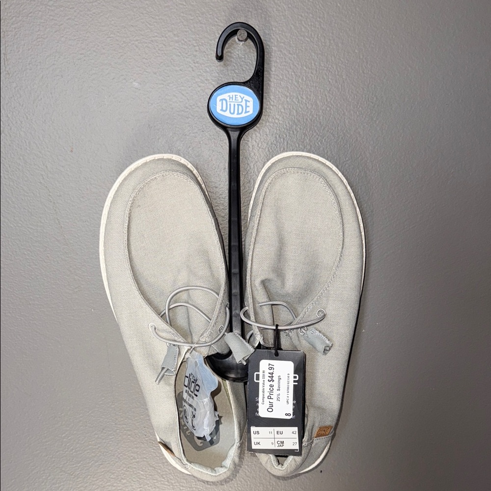Hey Dude Women’s Moccasins - Light Gray